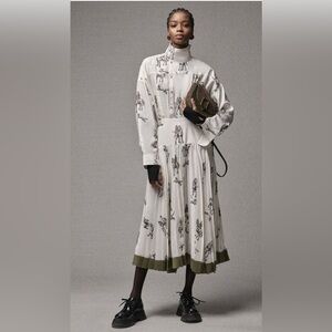 3-1 PHILLIP LIM - Size 4 Hunting Print Shirt Dress 🔥. BRAND NEW WITH TAGS!!!